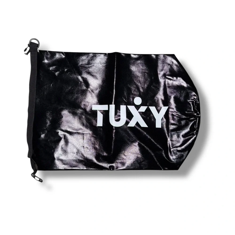 TUXY Waterproof Dry Bag Black Duffel Tote‎ Travel Camping Hiking Beach Gear